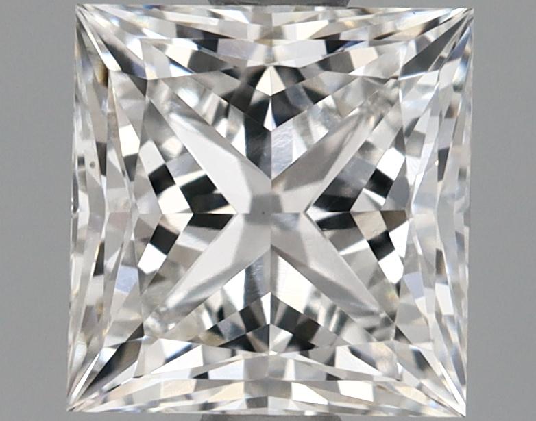 1.39 Carat Princess Shaped Ideal Cut VVS2 IGI Certified Lab Grown Diamond