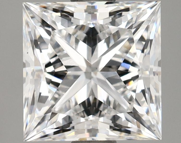 1.68 Carat Princess Shaped Ideal Cut VS1 IGI Certified Lab Grown Diamond