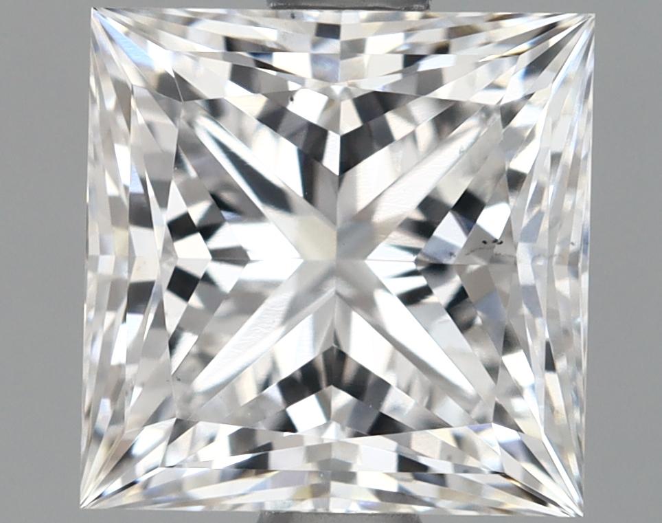 1.69 Carat Princess Shaped Ideal Cut VS2 IGI Certified Lab Grown Diamond