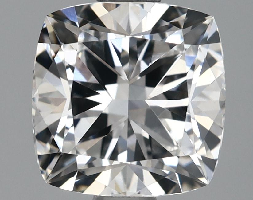 1.38 Carat Cushion Shaped Ideal Cut VVS2 IGI Certified Lab Grown Diamond