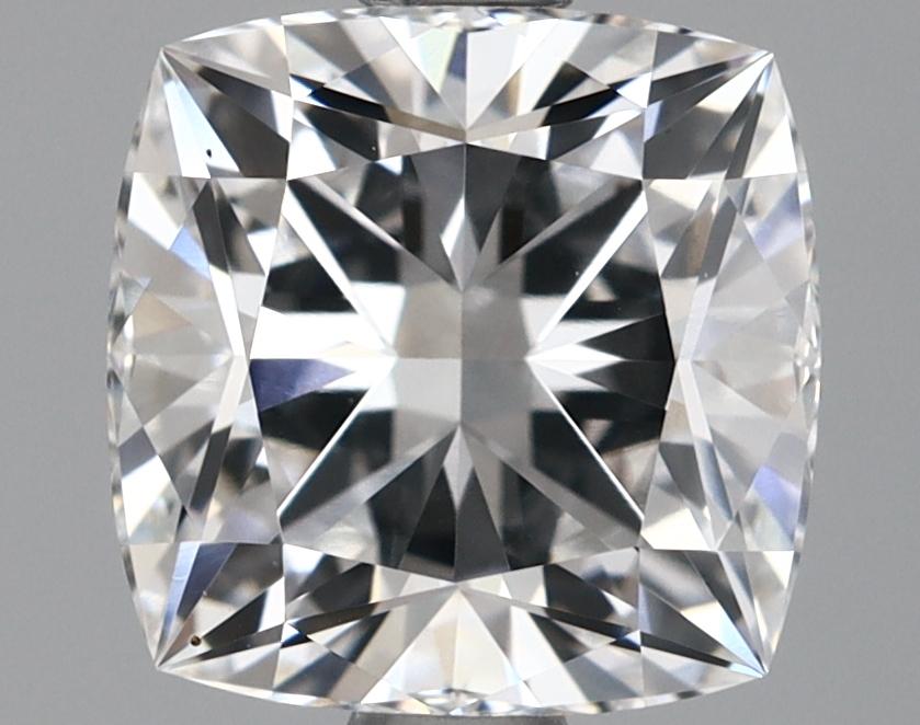 1.68 Carat Cushion Shaped Ideal Cut VVS2 IGI Certified Lab Grown Diamond