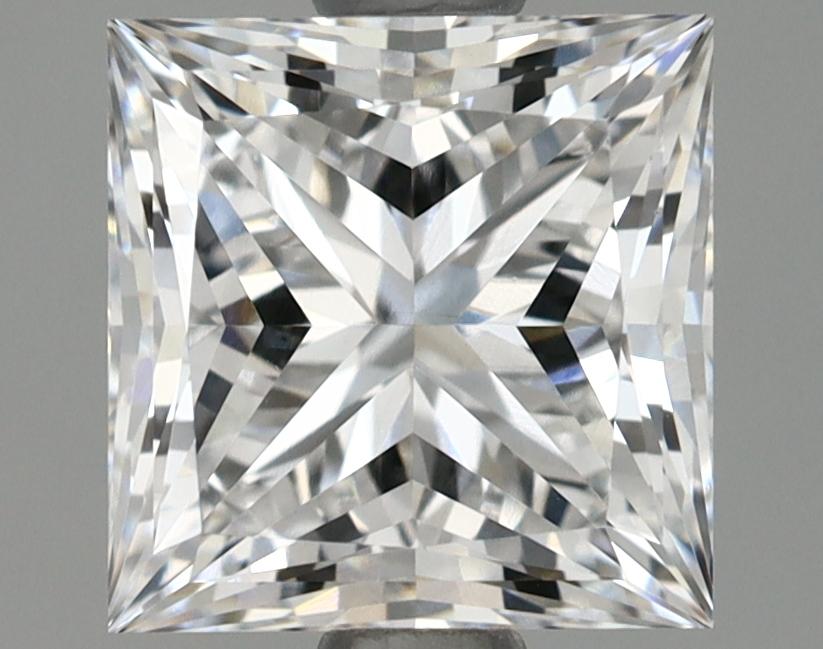 1.68 Carat Princess Shaped Ideal Cut VS1 IGI Certified Lab Grown Diamond
