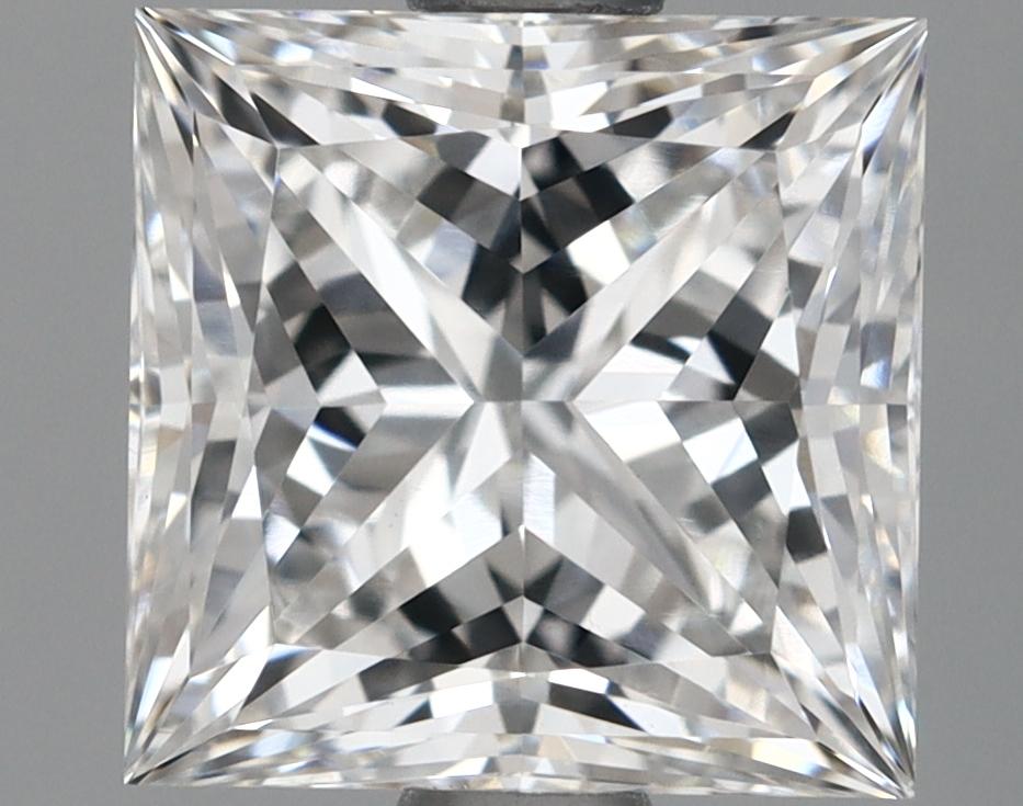 1.69 Carat Princess Shaped Ideal Cut VVS2 IGI Certified Lab Grown Diamond