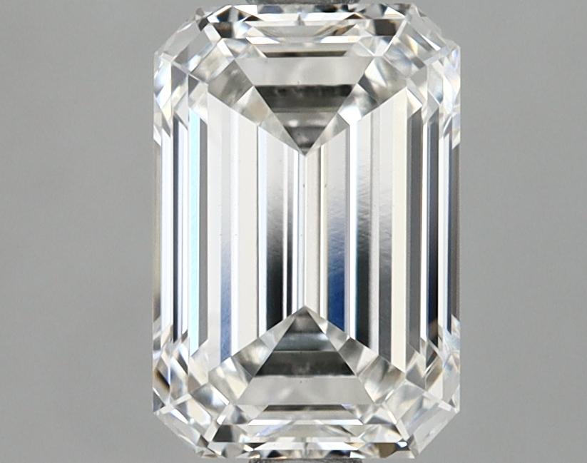 2.08 Carat Emerald Shaped Excellent Cut VVS2 IGI Certified Lab Grown Diamond