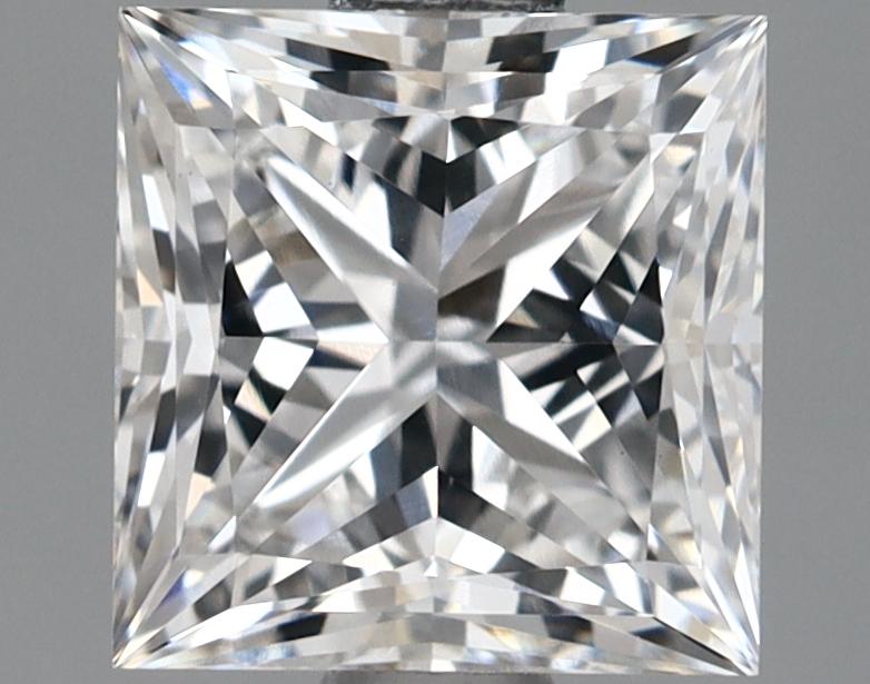 1.39 Carat Princess Shaped Ideal Cut VVS2 IGI Certified Lab Grown Diamond