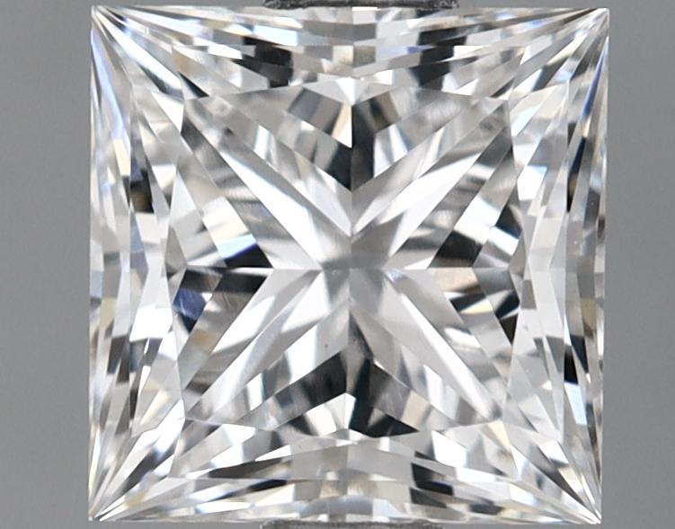 1.29 Carat Princess Shaped Ideal Cut VVS2 IGI Certified Lab Grown Diamond