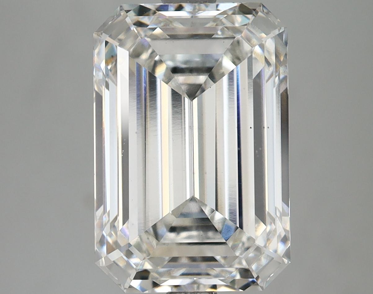 6.11 Carat Emerald Shaped Ideal Cut VS2 IGI Certified Lab Grown Diamond