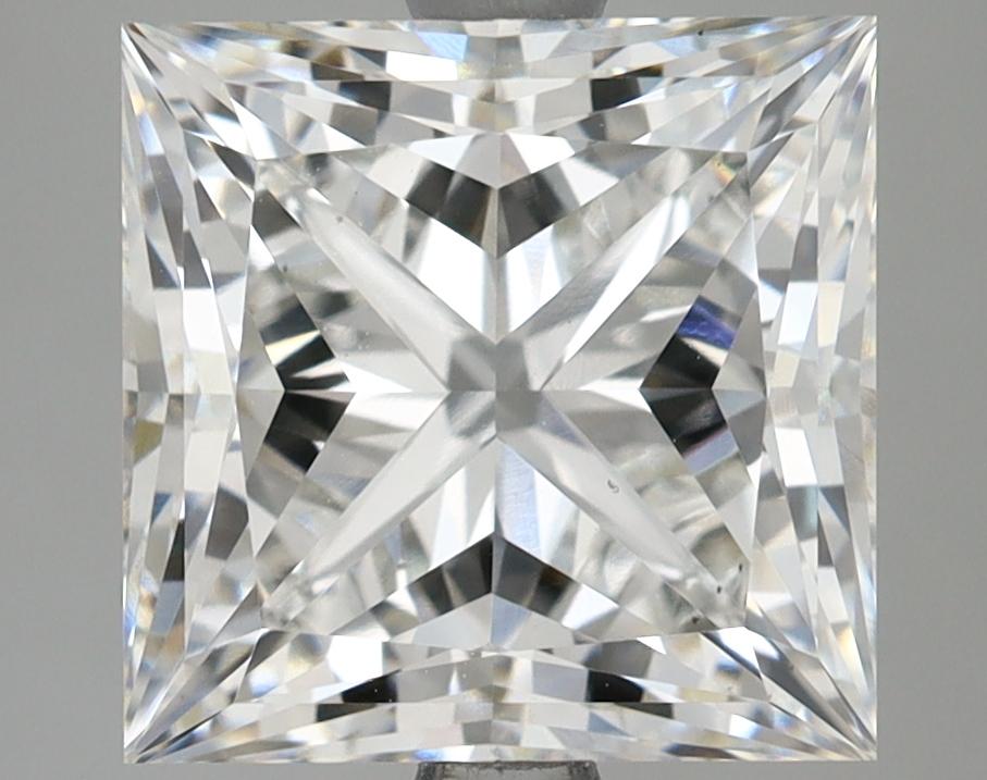 5.19 Carat Princess Shaped Ideal Cut VS2 IGI Certified Lab Grown Diamond