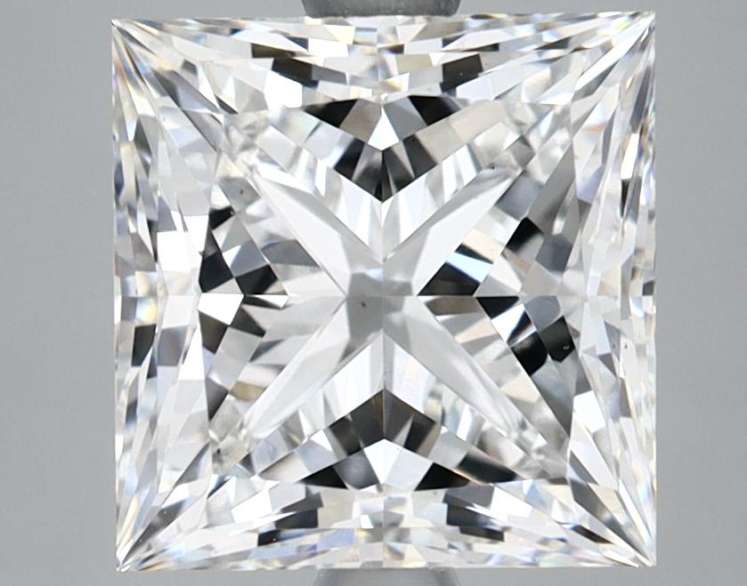 3.69 Carat Princess Shaped Ideal Cut VS1 IGI Certified Lab Grown Diamond