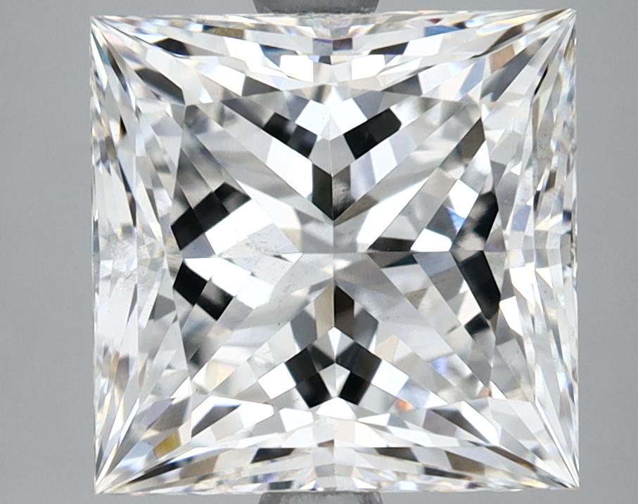 5.02 Carat Princess Shaped Ideal Cut VS2 IGI Certified Lab Grown Diamond