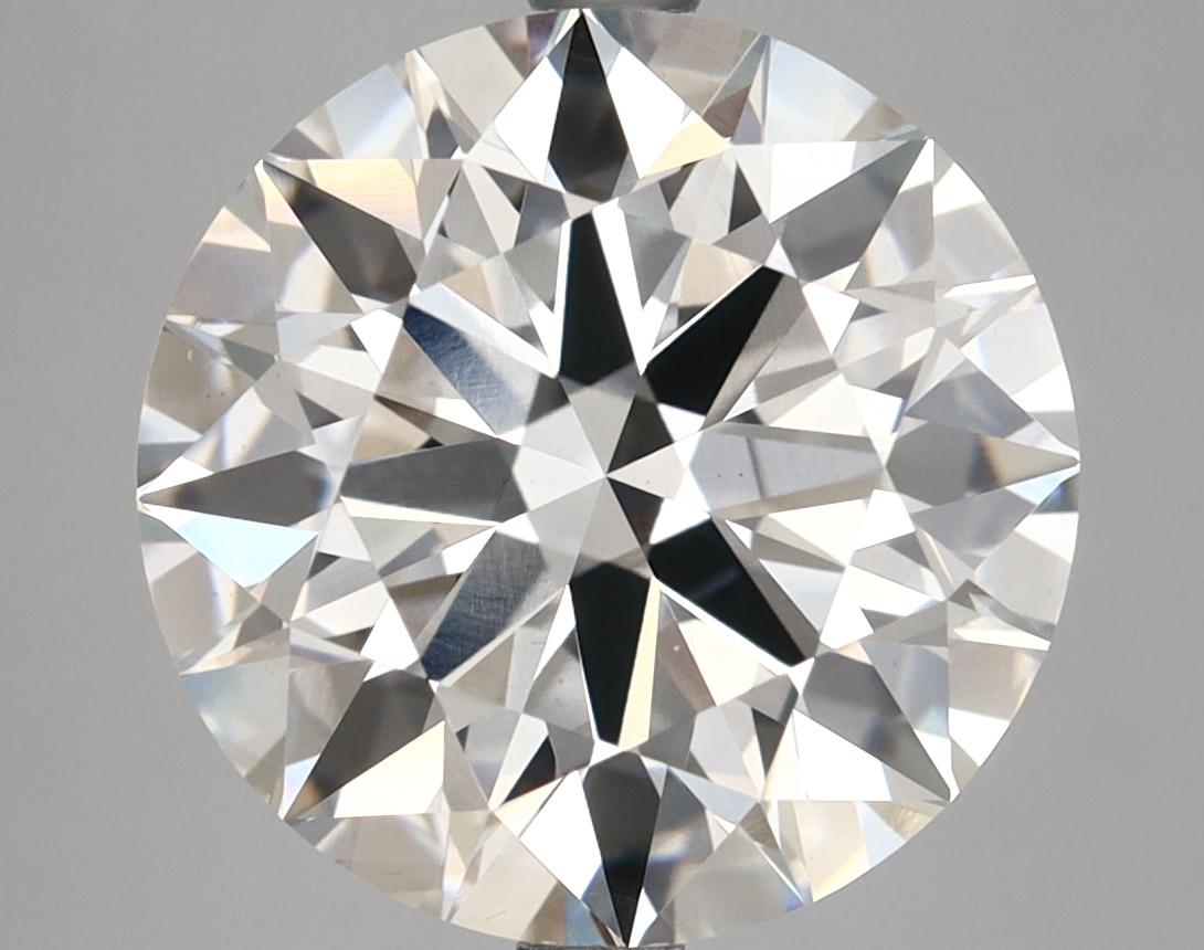 6.08 Carat Round Shaped Ideal Cut VS2 IGI Certified Lab Grown Diamond