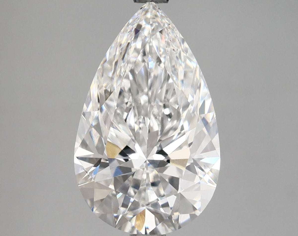 3.69 Carat Pear Shaped Ideal Cut VS1 IGI Certified Lab Grown Diamond