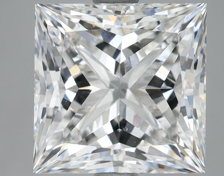 4.86 Carat Princess Shaped Ideal Cut VS2 IGI Certified Lab Grown Diamond