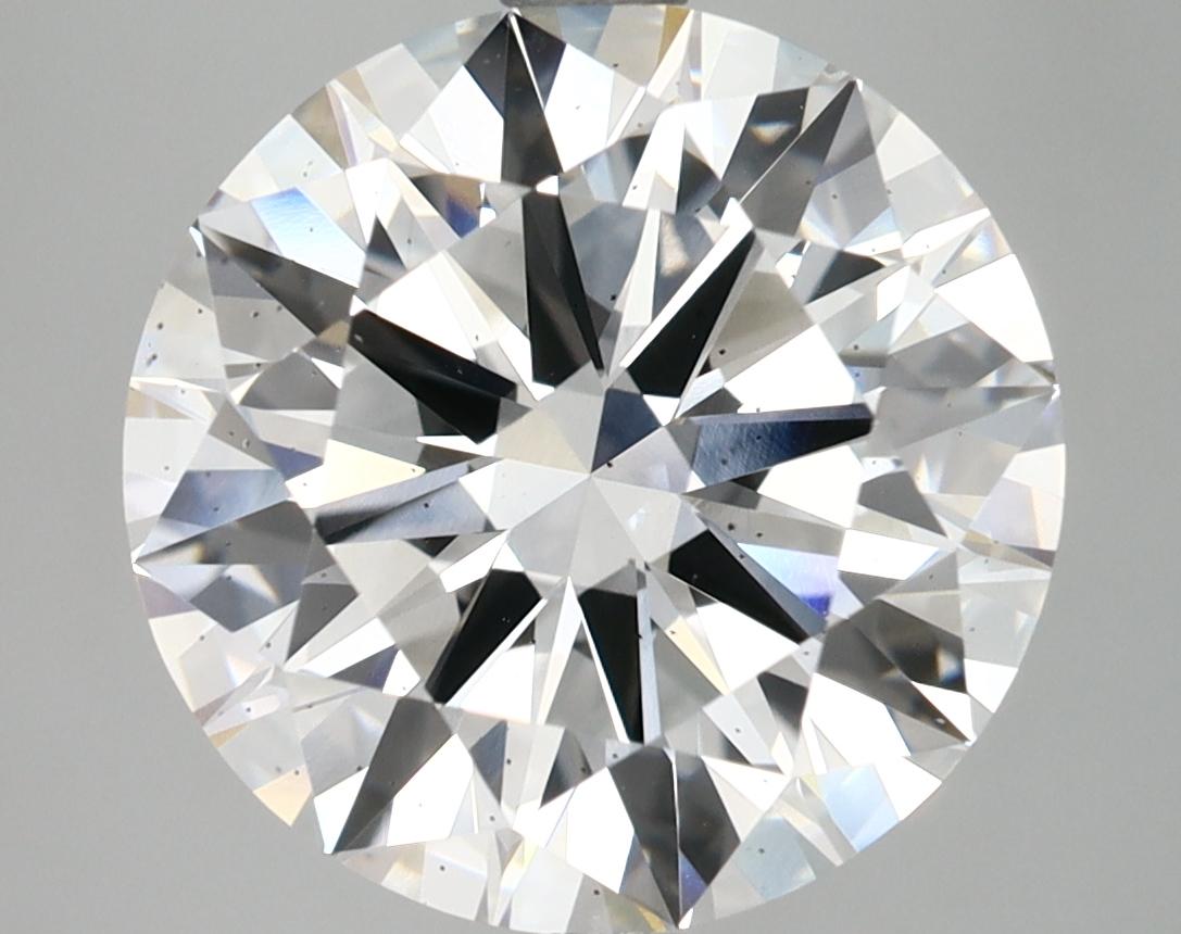 6.02 Carat Round Shaped Ideal Cut SI1 IGI Certified Lab Grown Diamond