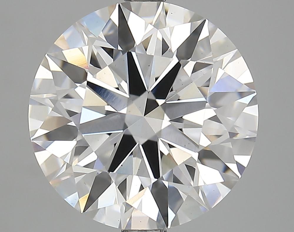5.42 Carat Round Shaped Ideal Cut VS2 IGI Certified Lab Grown Diamond