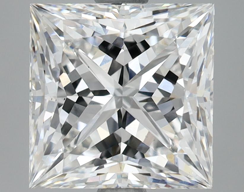 3.68 Carat Princess Shaped Ideal Cut VS1 IGI Certified Lab Grown Diamond