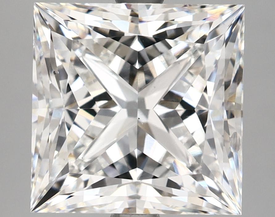 5.03 Carat Princess Shaped Ideal Cut VS2 IGI Certified Lab Grown Diamond