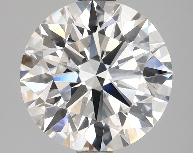 2.69 Carat Round Shaped Ideal Cut VS2 IGI Certified Lab Grown Diamond