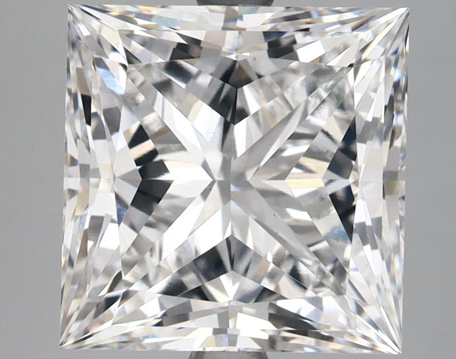 5.34 Carat Princess Shaped Ideal Cut VS1 IGI Certified Lab Grown Diamond