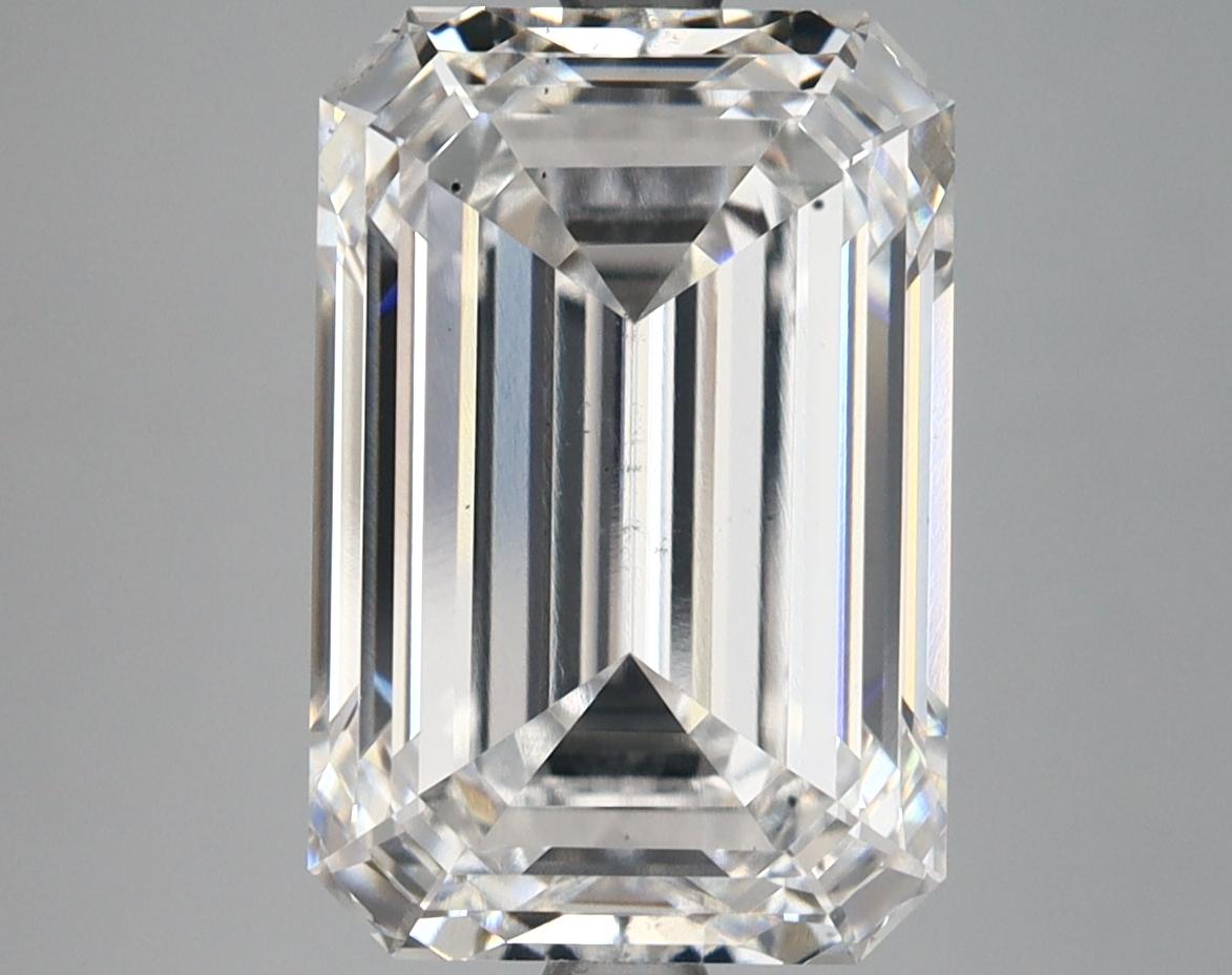 5.54 Carat Emerald Shaped Excellent Cut VS2 IGI Certified Lab Grown Diamond
