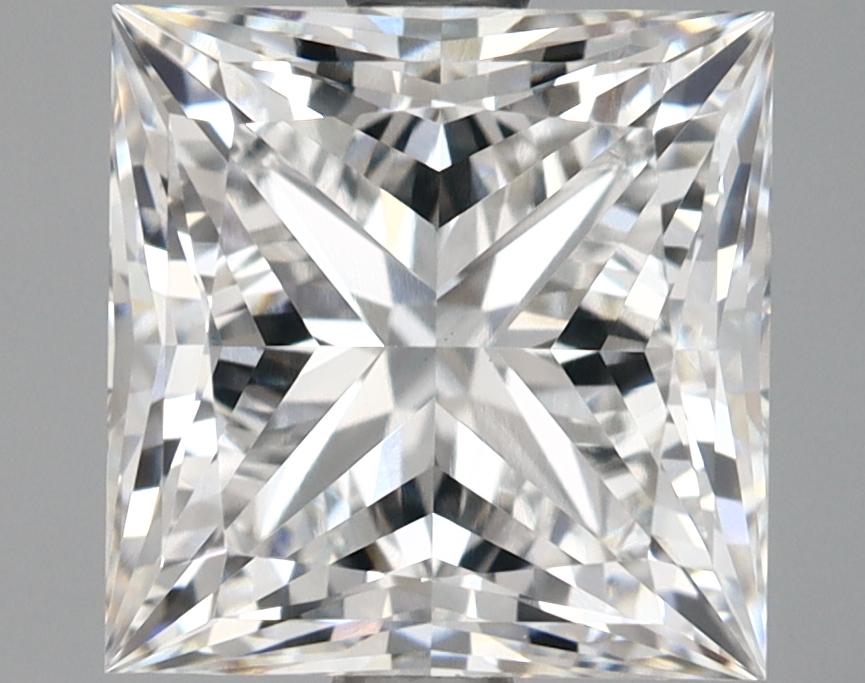 2.78 Carat Princess Shaped Ideal Cut VVS2 IGI Certified Lab Grown Diamond