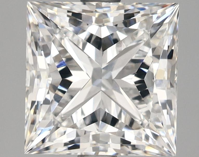 3.15 Carat Princess Shaped Ideal Cut VVS2 IGI Certified Lab Grown Diamond