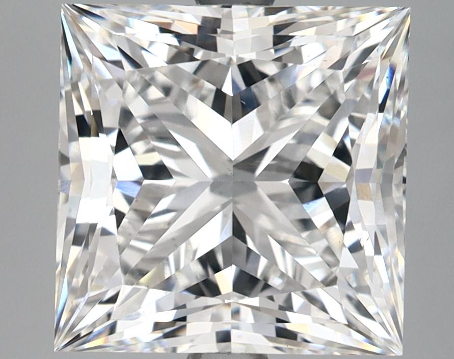 4.95 Carat Princess Shaped Ideal Cut VS1 IGI Certified Lab Grown Diamond