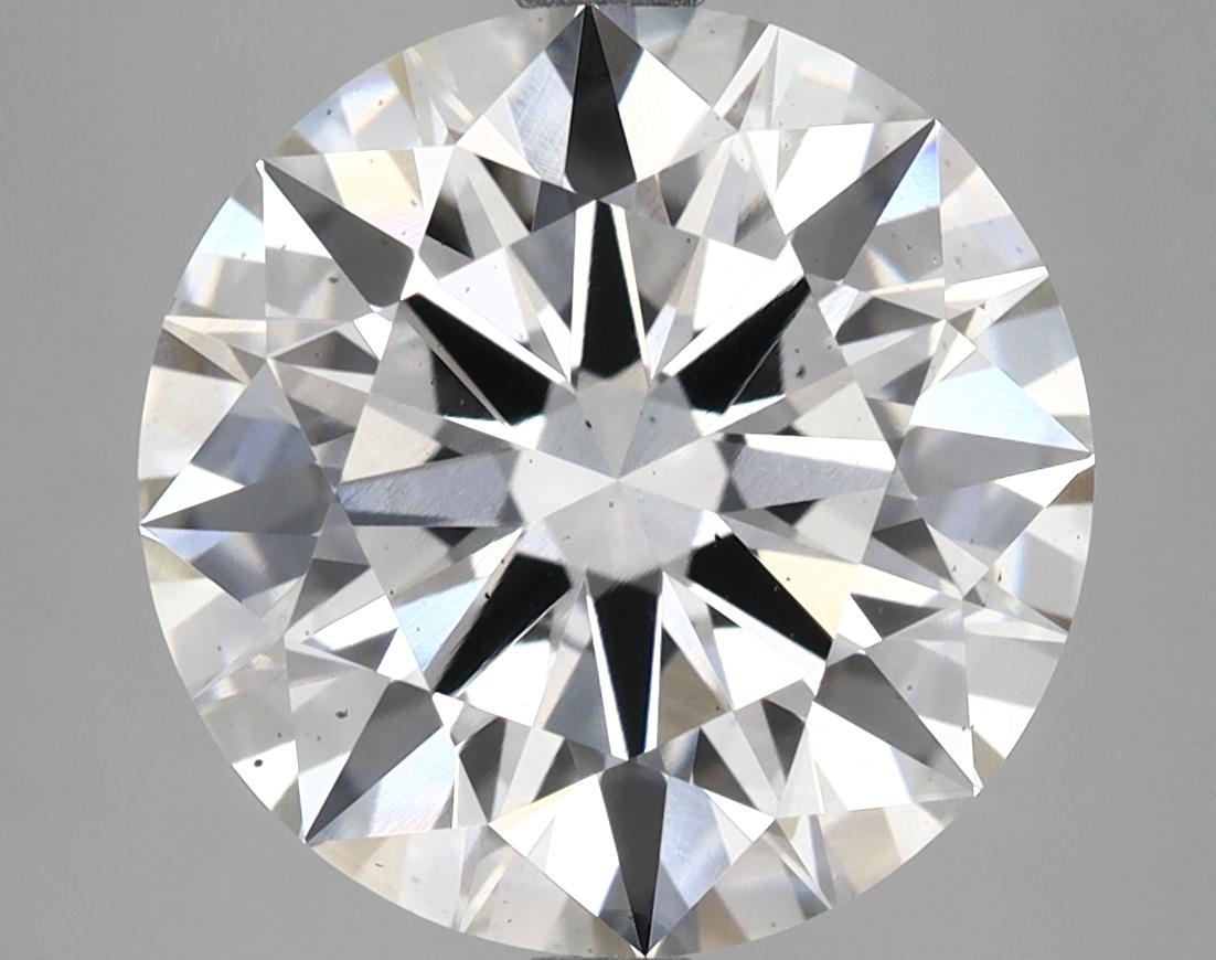6.18 Carat Round Shaped Ideal Cut SI1 IGI Certified Lab Grown Diamond