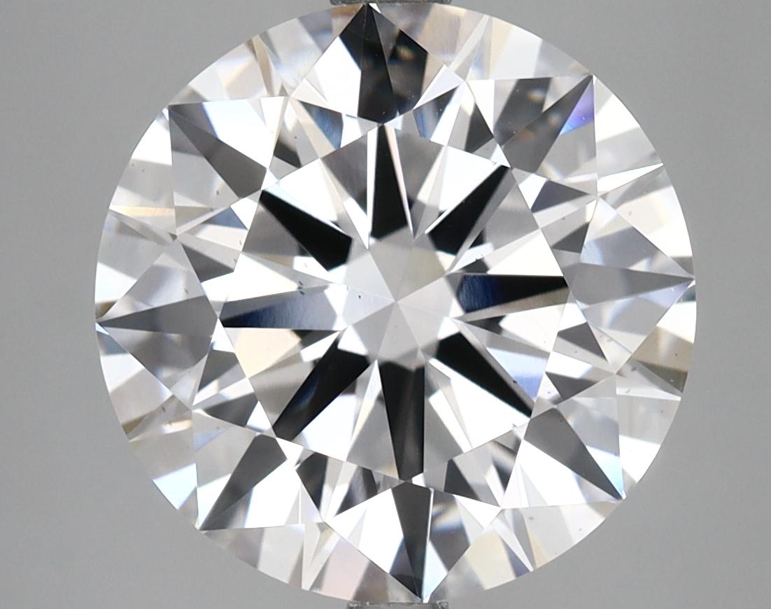 6.09 Carat Round Shaped Ideal Cut VS2 IGI Certified Lab Grown Diamond