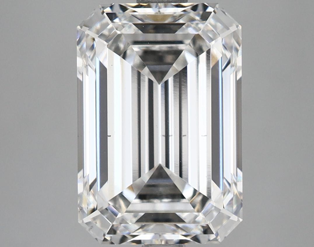 4.54 Carat Emerald Shaped Ideal Cut VS2 IGI Certified Lab Grown Diamond