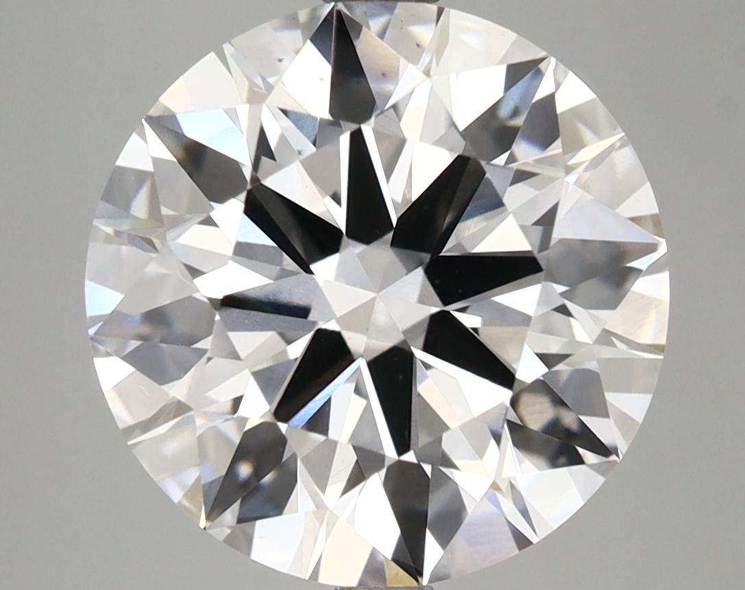 5.84 Carat Round Shaped Ideal Cut VS2 IGI Certified Lab Grown Diamond