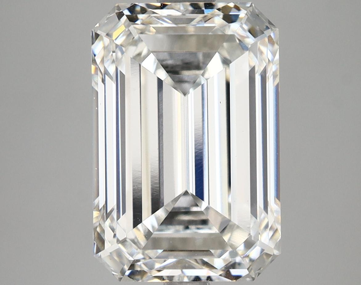 5.62 Carat Emerald Shaped Ideal Cut VS1 IGI Certified Lab Grown Diamond