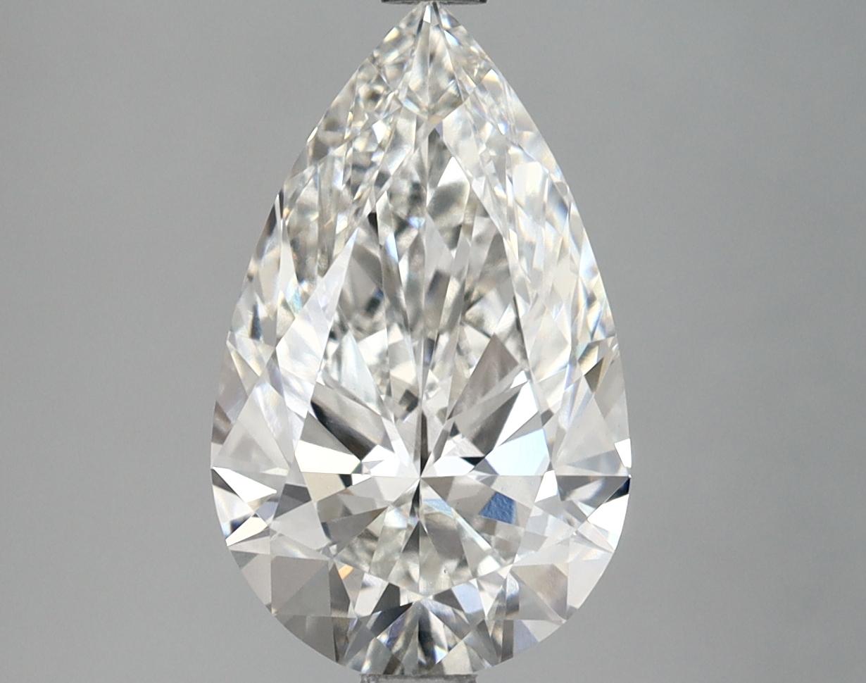 2.96 Carat Pear Shaped Ideal Cut VS1 IGI Certified Lab Grown Diamond