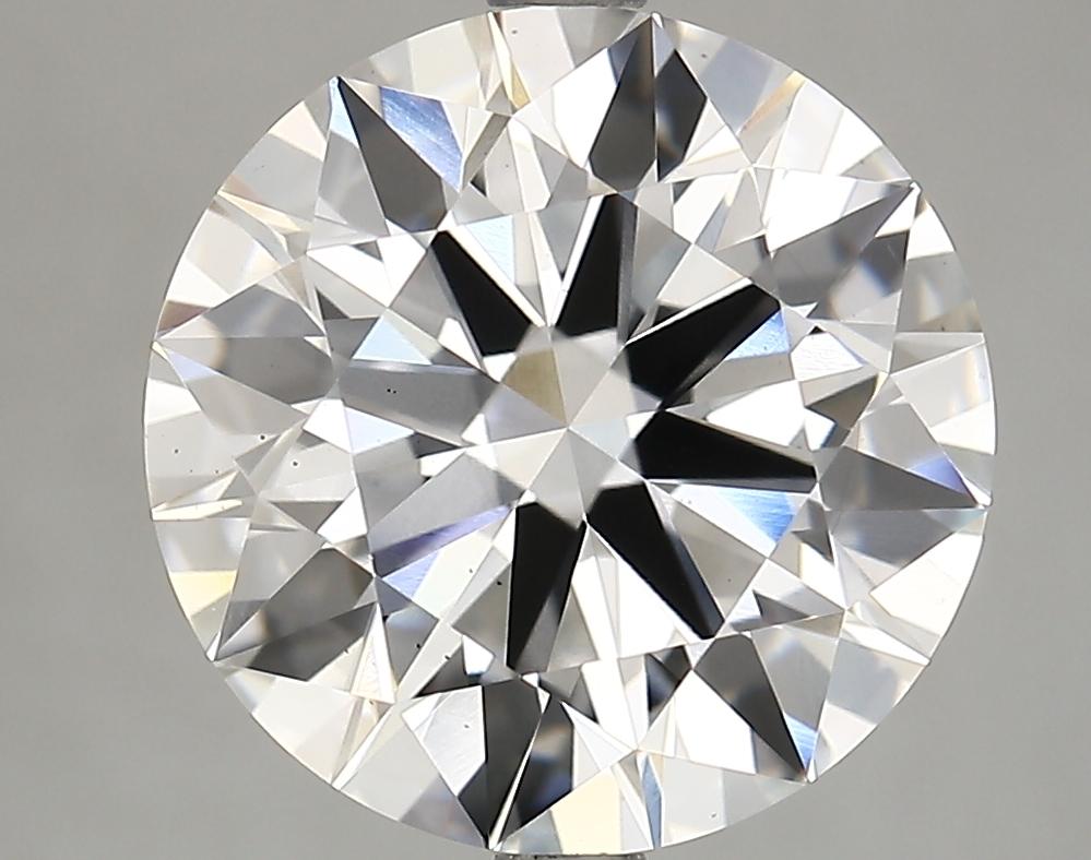 5.38 Carat Round Shaped Ideal Cut VS2 IGI Certified Lab Grown Diamond