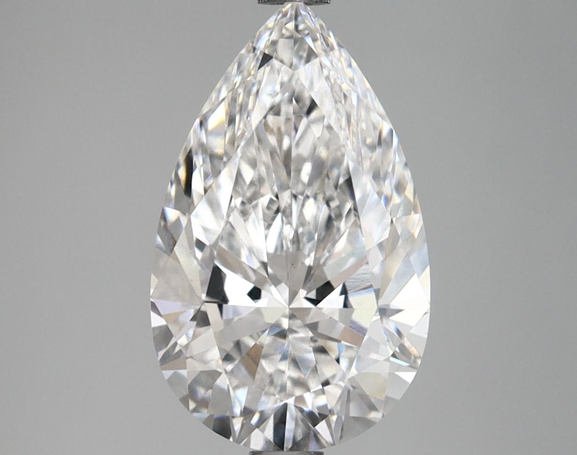 2.96 Carat Pear Shaped Ideal Cut VS1 IGI Certified Lab Grown Diamond