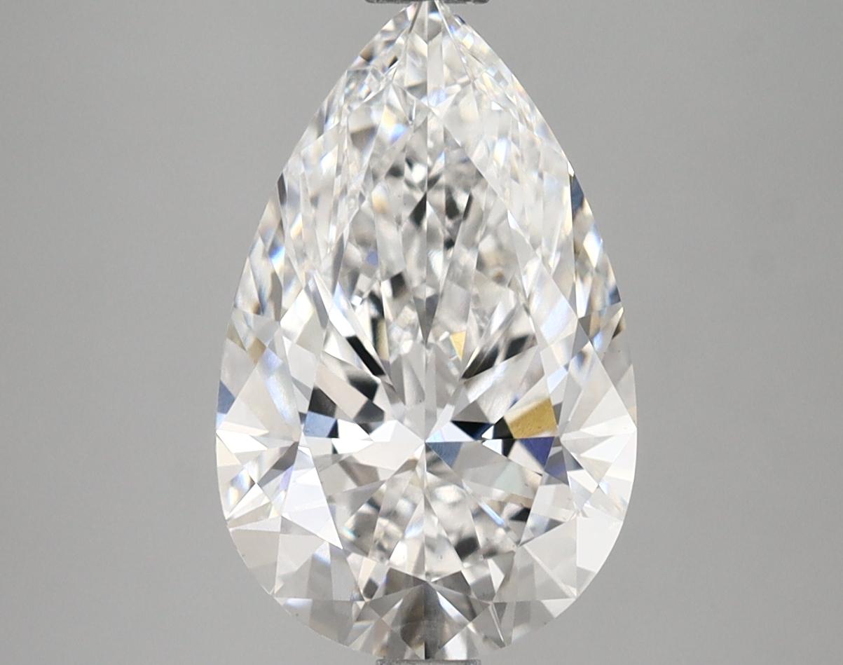 3.16 Carat Pear Shaped Ideal Cut VS1 IGI Certified Lab Grown Diamond