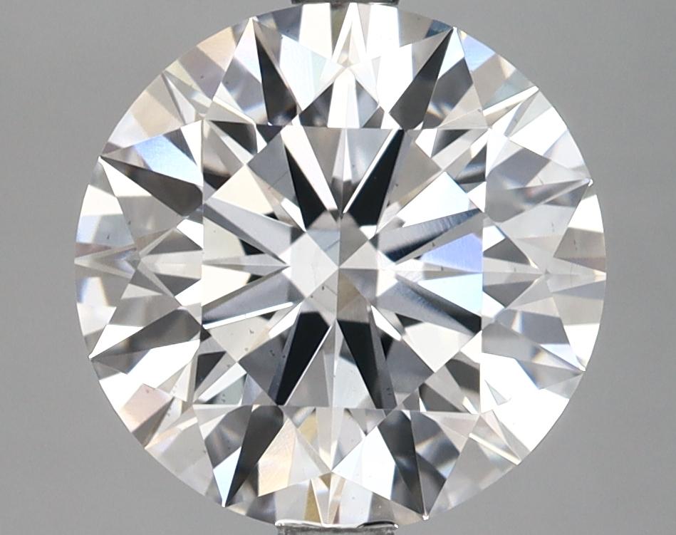 3.84 Carat Round Shaped Ideal Cut VS2 IGI Certified Lab Grown Diamond