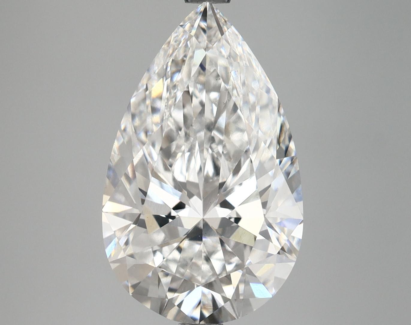 4.4 Carat Pear Shaped Ideal Cut VS1 IGI Certified Lab Grown Diamond