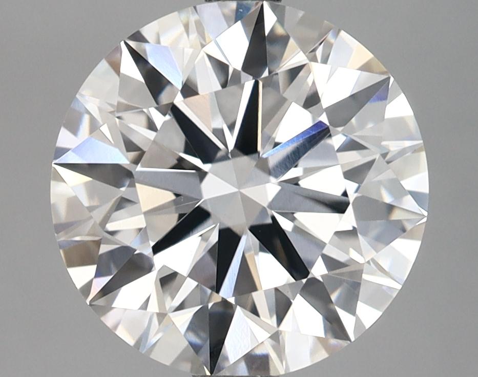 3.85 Carat Round Shaped Ideal Cut VVS2 IGI Certified Lab Grown Diamond