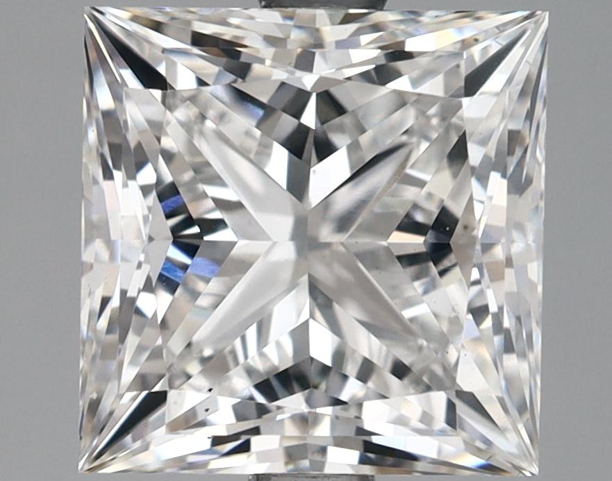 2.84 Carat Princess Shaped Ideal Cut VS1 IGI Certified Lab Grown Diamond