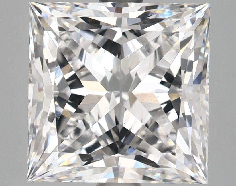 3.83 Carat Princess Shaped Ideal Cut VS1 IGI Certified Lab Grown Diamond