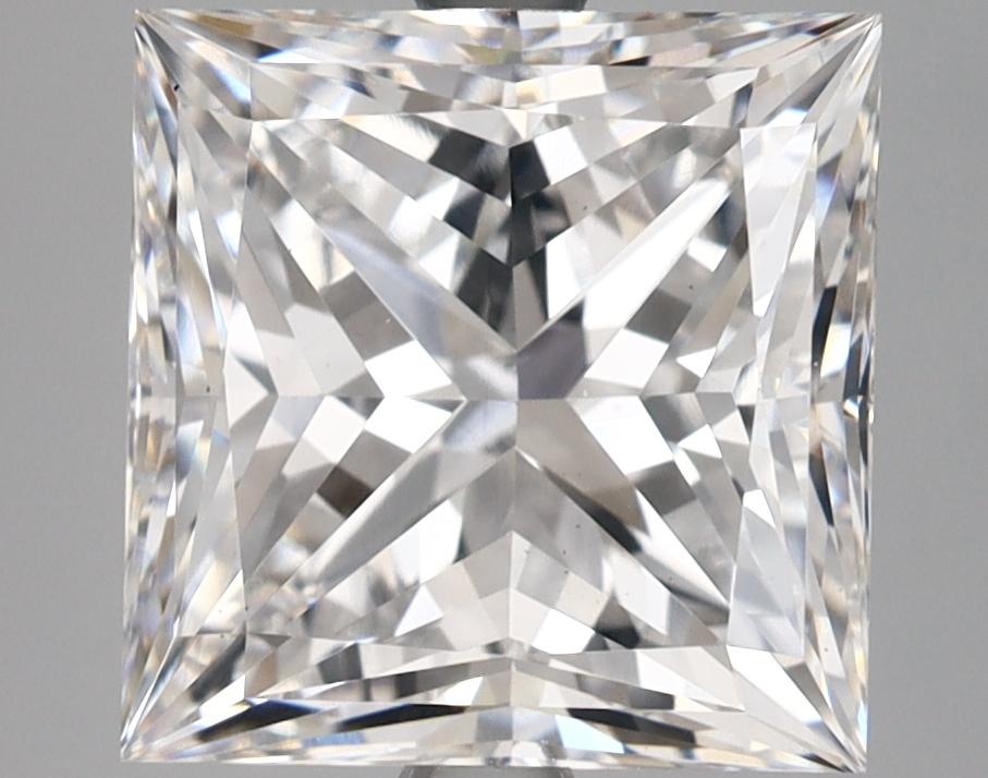 5.01 Carat Princess Shaped Ideal Cut VS1 IGI Certified Lab Grown Diamond
