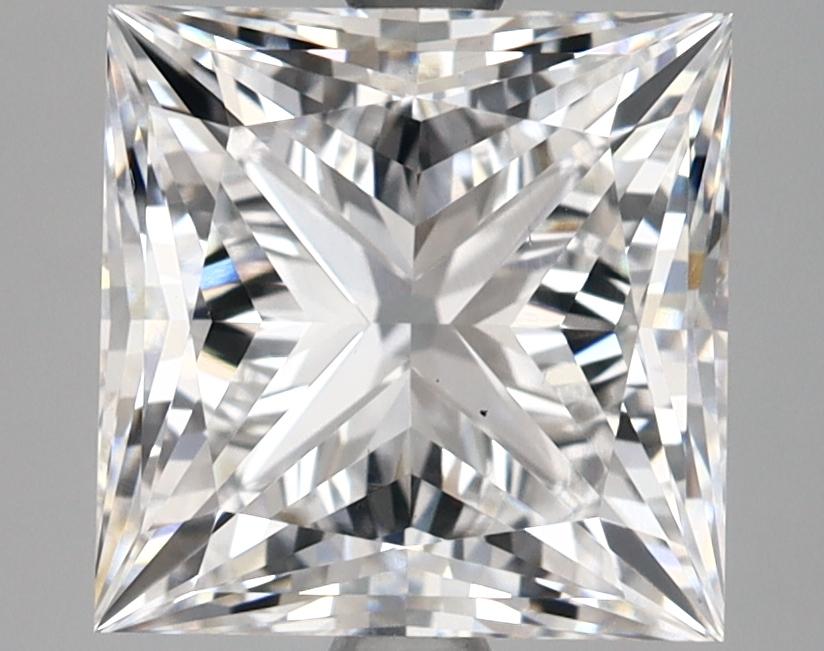 3.95 Carat Princess Shaped Ideal Cut VS1 IGI Certified Lab Grown Diamond