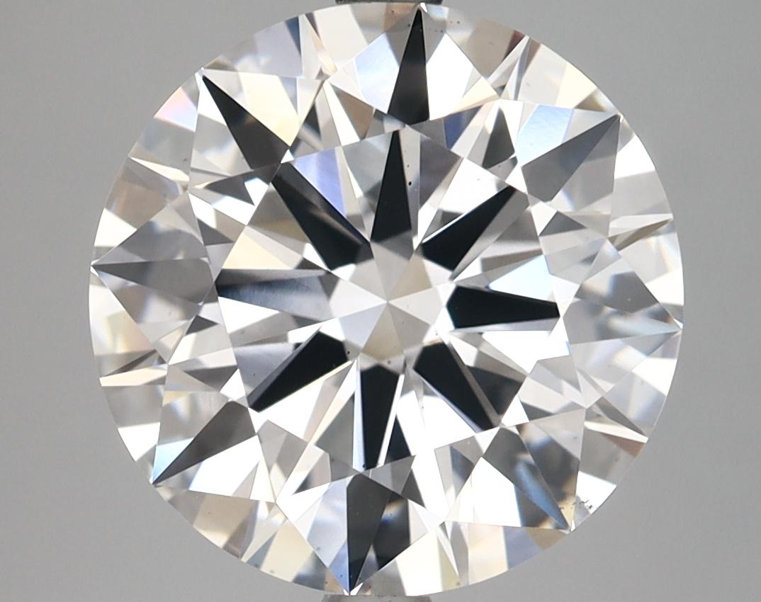 5.51 Carat Round Shaped Ideal Cut VS2 IGI Certified Lab Grown Diamond