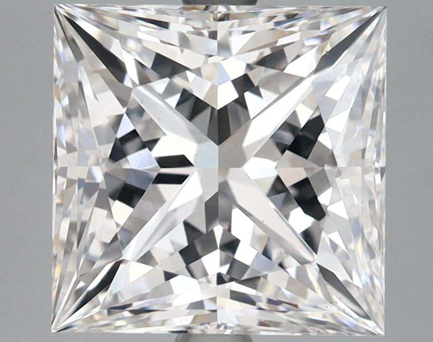 4.68 Carat Princess Shaped Ideal Cut VS1 IGI Certified Lab Grown Diamond