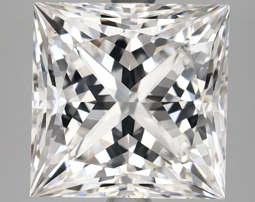 4.96 Carat Princess Shaped Ideal Cut VS1 IGI Certified Lab Grown Diamond