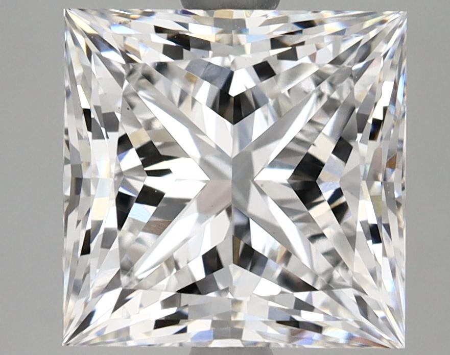 4.69 Carat Princess Shaped Ideal Cut VS1 IGI Certified Lab Grown Diamond