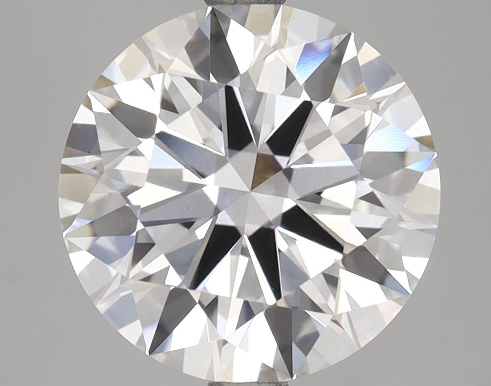 4.06 Carat Round Shaped Ideal Cut VVS2 IGI Certified Lab Grown Diamond