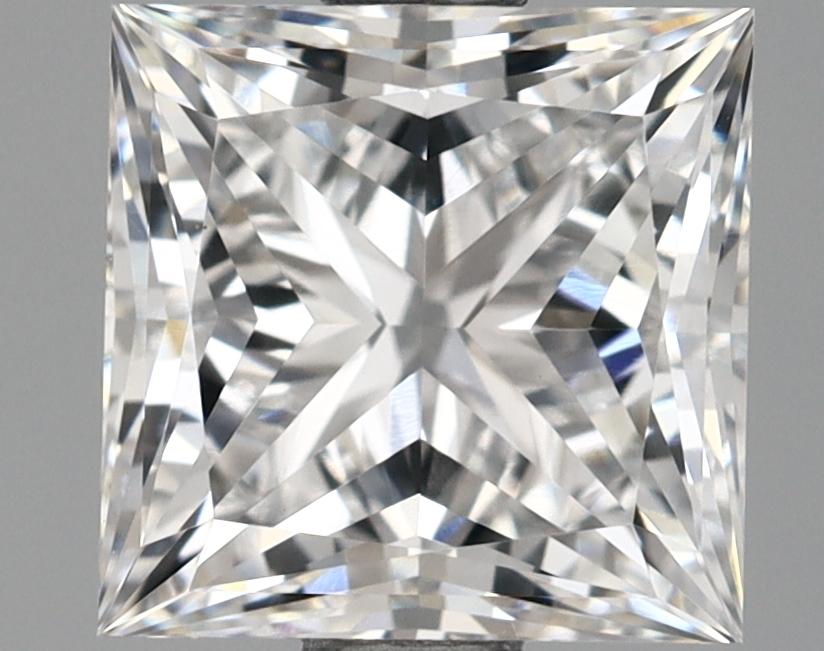 1.69 Carat Princess Shaped Ideal Cut VVS2 IGI Certified Lab Grown Diamond