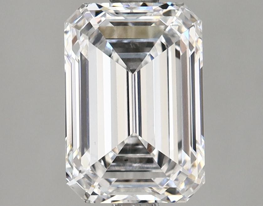 2.21 Carat Emerald Shaped Ideal Cut VVS2 IGI Certified Lab Grown Diamond